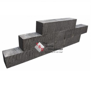 Blockstone Small Black 60x12x12 cm productfoto