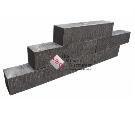 Blockstone Small Black 60x12x12 cm productfoto