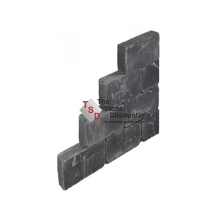 Blockstone Black 30x15x15 cm productfoto
