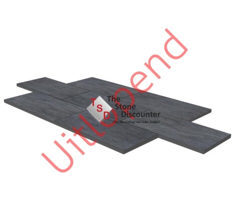 REDSUN TRE Trentino Nero 80x40x3 cm productfoto