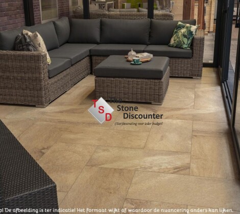 REDSUN TRE Trentino Rio Sunrise 60x60x3 cm sfeerfoto