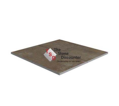 TRE Volterra Copper 60x60x3 cm productfoto