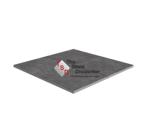 TRE Cilento Antracite 60x60x3 cm productfoto