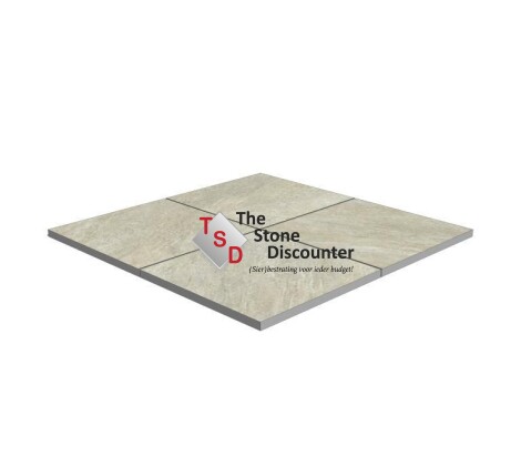 TRE Messina Giallo 80x80x3 cm productfoto