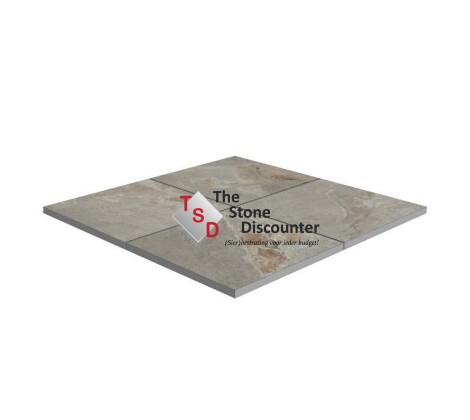 TRE Varese Taupe 80x80x3 cm sfeerfoto