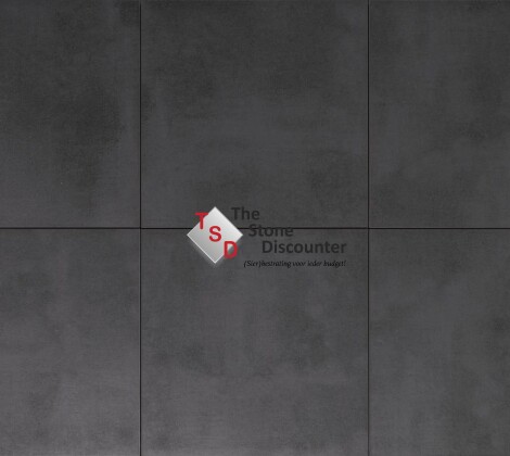 RedSun TRE Betonlook Antracite 60x60x3 cm Kleurfoto