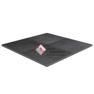 RedSun TRE Betonlook Antracite 60x60x3 cm Productfoto