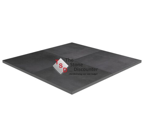 RedSun TRE Betonlook Antracite 60x60x3 cm Productfoto