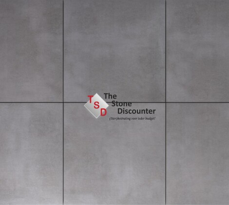 RedSun TRE Betonlook Grey 60x60x3 cm Kleurfoto