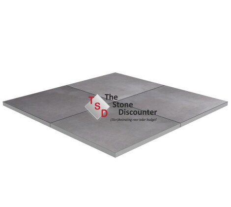 RedSun TRE Betonlook Grey 60x60x3 cm Productfoto