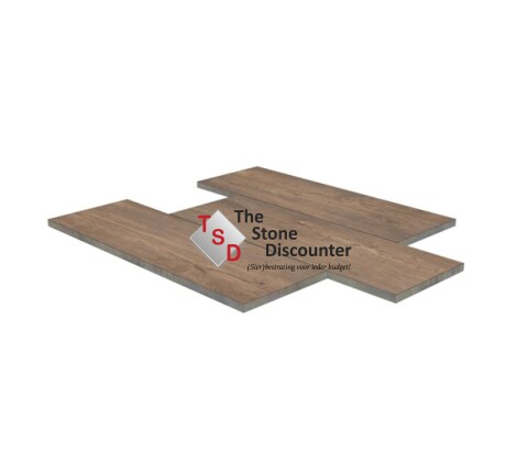 TRE Woodlook Ronco Dark 120x40x3 cm productfoto