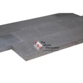 REDSUN Trottoir Tuintegels zwart 30x30x5 cm productfoto