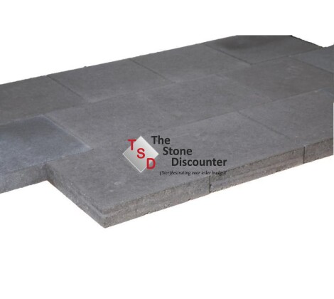 REDSUN Trottoir Tuintegels zwart 30x30x5 cm productfoto