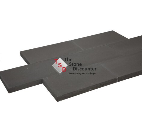 REDSUN Trottoir Tuintegels zwart 50x25x5 cm productfoto