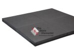 REDSUN Trottoir Tuintegels zwart 60x60x5 cm productfoto