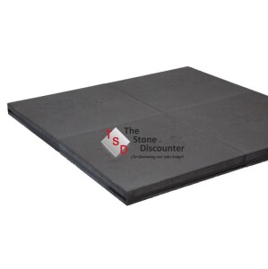 REDSUN Trottoir Tuintegels zwart 60x60x5 cm productfoto