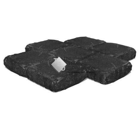 RedSun Tumbelton Extra Coal 15x15x6 cm Productfoto