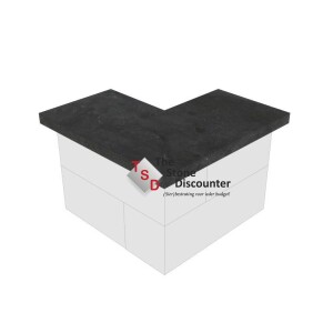 Redsun Vijverrand Blue Moon Honed Linea 50-25x50x3 cm Productfoto