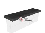 Redsun Vijverrand Blue Moon Honed Linea 100x30x5 cm Productfoto