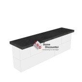 Redsun Vijverrand Blue Moon Honed Linea 100x25x3 cm Productfoto