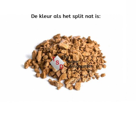 Ardennersplit geel 8-16 mm productfoto nat