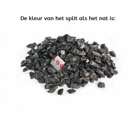Ardennersplit grijs 8-16 mm productfoto nat