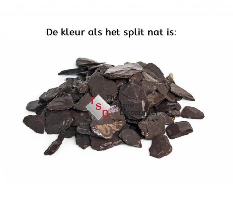 Canadian Slate grijs-blauw 30-60 mm productfoto nat