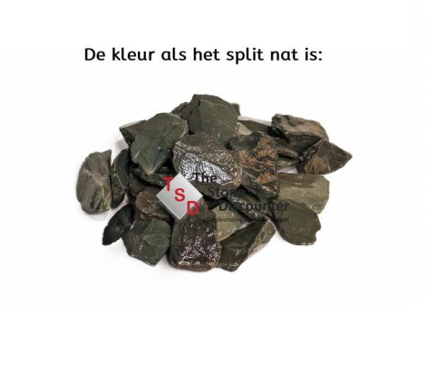 Canadian Slate Groen 30-60 mm productfoto nat