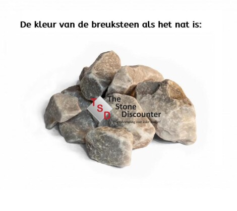 Carrara breuksteen 50-120 mm productfoto nat
