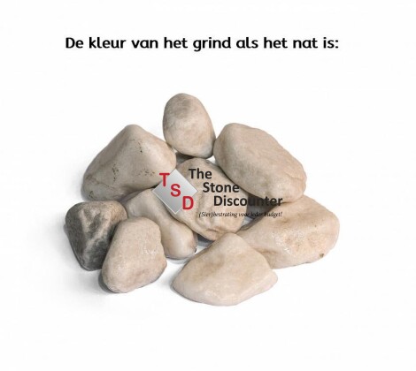 Carrara Rond 60-100 mm productfoto nat