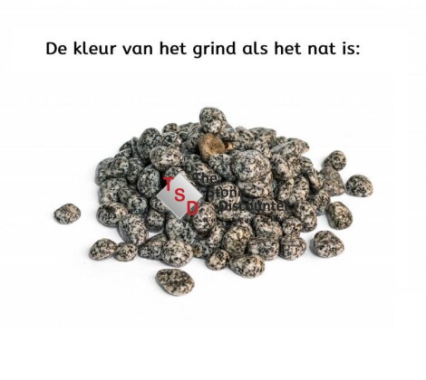 Gletsjerkeien grijs 15-25 mm productfoto nat