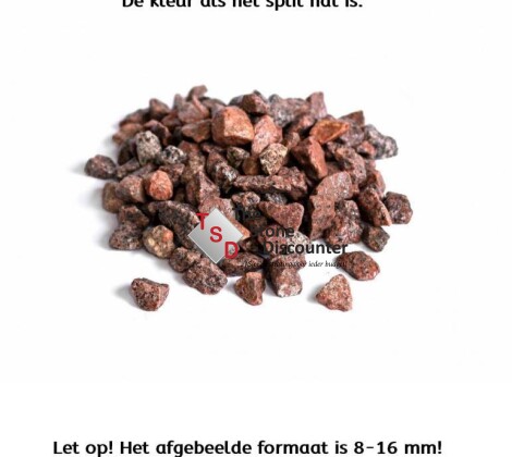 Granietsplit rood 16-22 mm productfoto nat