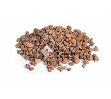 Porfiersplit rood 8-16 mm productfoto droog