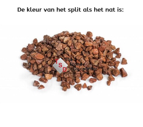 Porfiersplit rood 8-16 mm productfoto nat