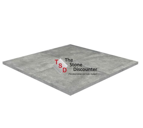 StonesEnter Columbus Grey 60x60x3 cm Productfoto