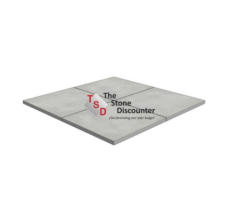 Tagina Concreta Grigio Chiaro 60x60x3cm productfoto