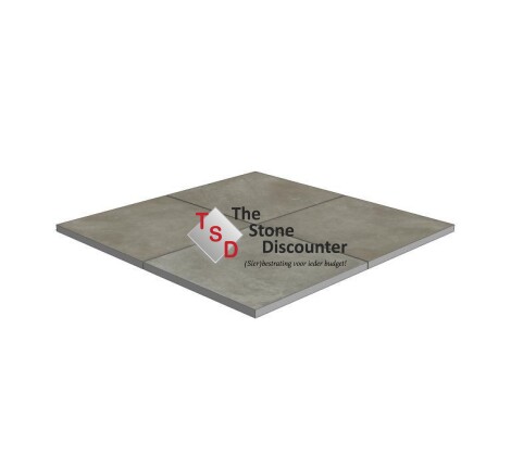 StonesEnter Denver Danzig Taupe 90x90x3 cm productfoto