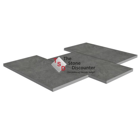 StonesEnter Pacific Pizarra dark grey 90x45x3 cm productfoto
