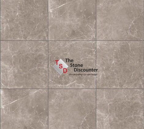 Solostone VT Wonen By Douglas & Jones Marble Warm Grey 90x90x3 cm samen