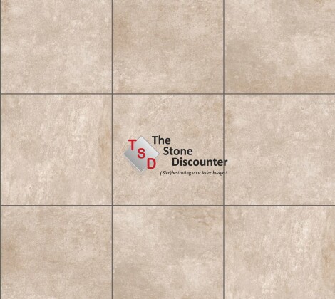 Quartz Taupe EXT90-908 90x90x3 cm samen