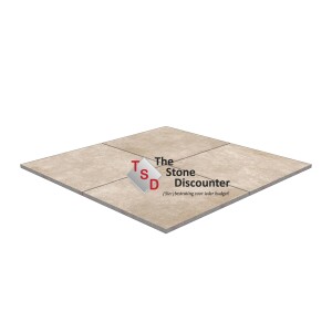 Quartz Taupe EXT90-907 90x90x3 cm productfoto