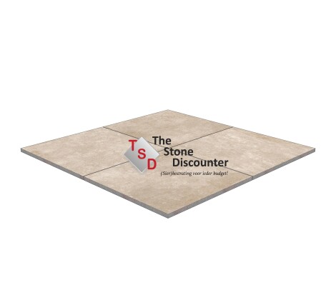 Quartz Taupe EXT90-907 90x90x3 cm productfoto