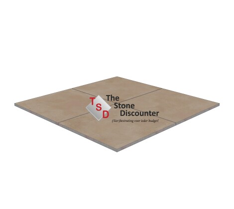 Stone Taupe EXT90-907 90x90x3 cm productfoto