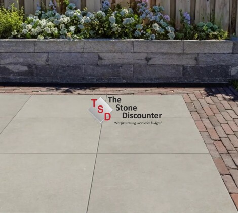 Cerasolid Cortona Taupe 60x60x3cm sfeerfoto