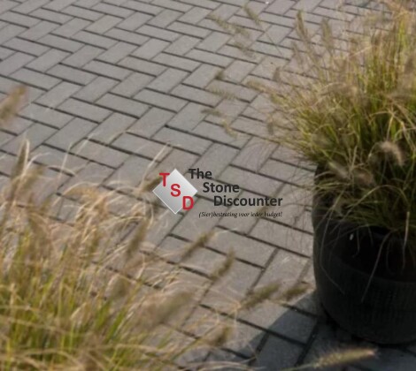 Tuinvisie Tremico Antraciet 21x10,5x7 cm Sfeerfoto