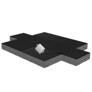 Tuinvisie Tremico Antraciet 30x20x6 cm Productfoto