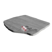 Staptegel Flex Stones Holz Grigio ca. 42x36x2 cm 2