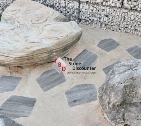 Staptegel Flex Stones Holz Grigio ca. 42x36x2 cm 3