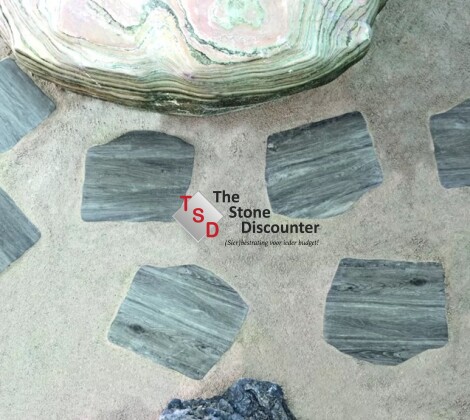Staptegel Flex Stones Holz Grigio ca. 42x36x2 cm 4