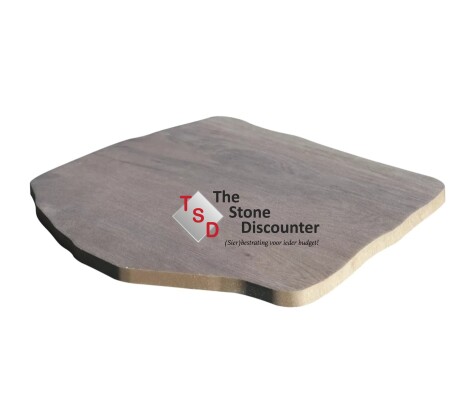 Staptegel Flex Stones Holz Marrone ca. 42x36x2 cm 2